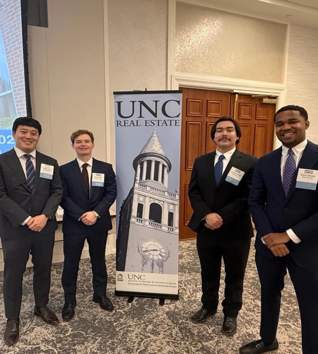 Duke Fuqua case team at the 2026 UNC MBA Real Estate Development Challenge.